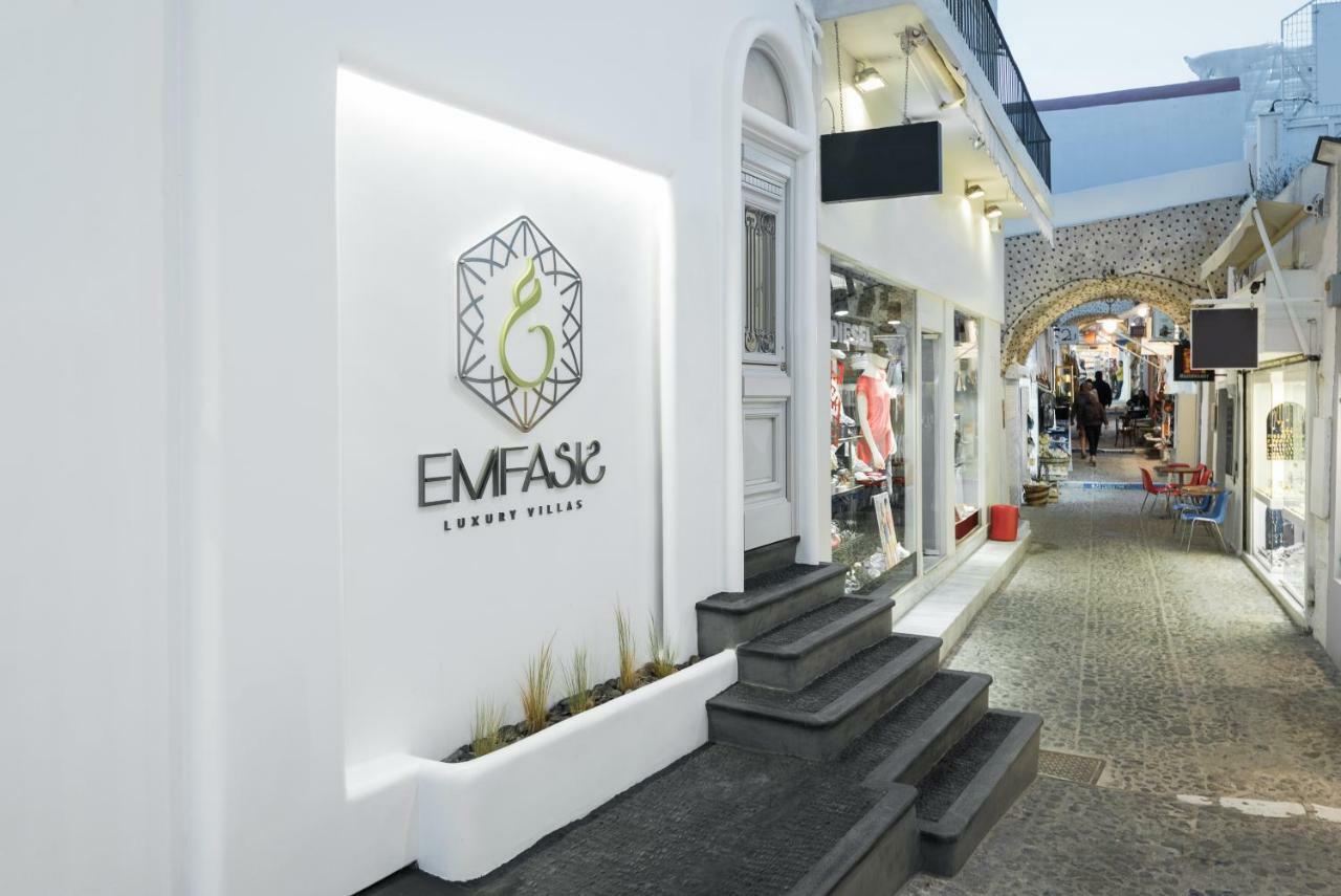 Emfasis Luxury Villa Fira  Bagian luar foto